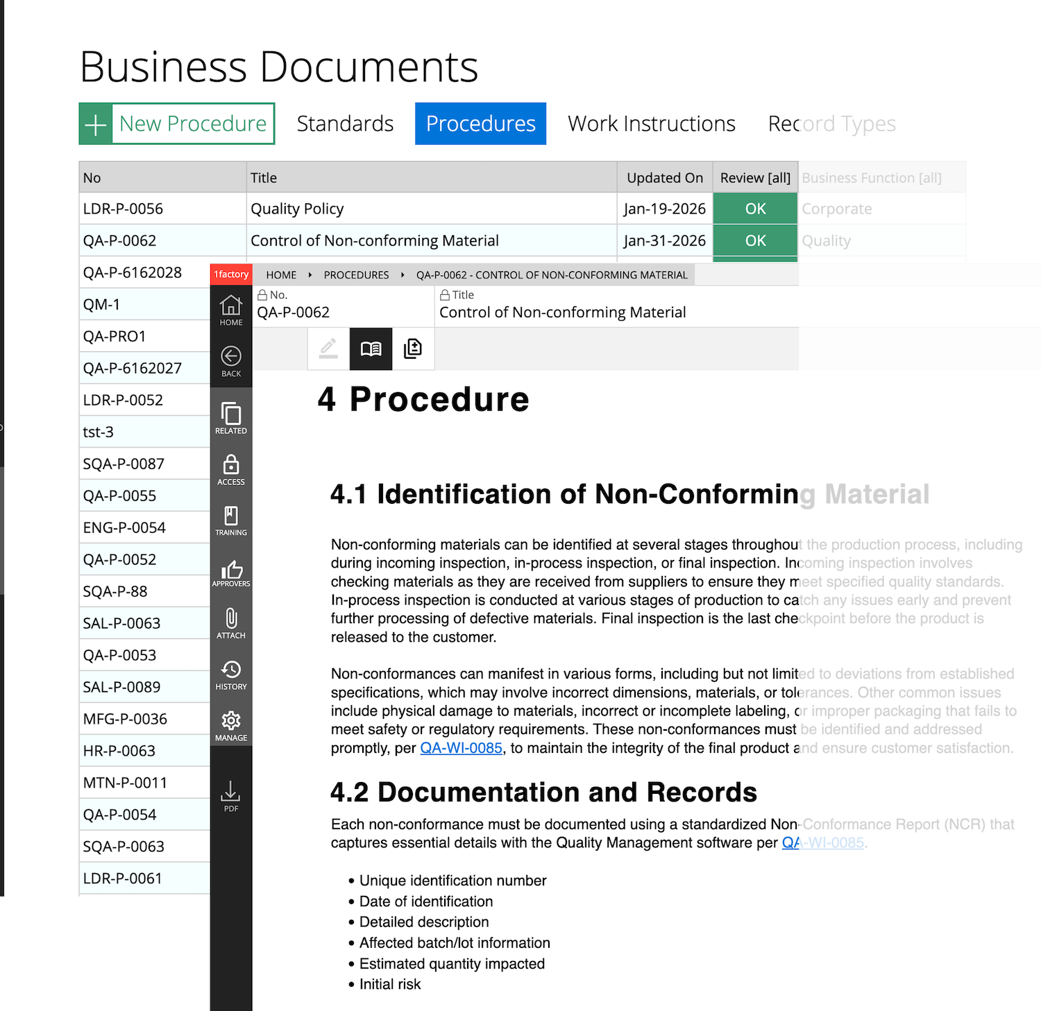 Quality Management Software